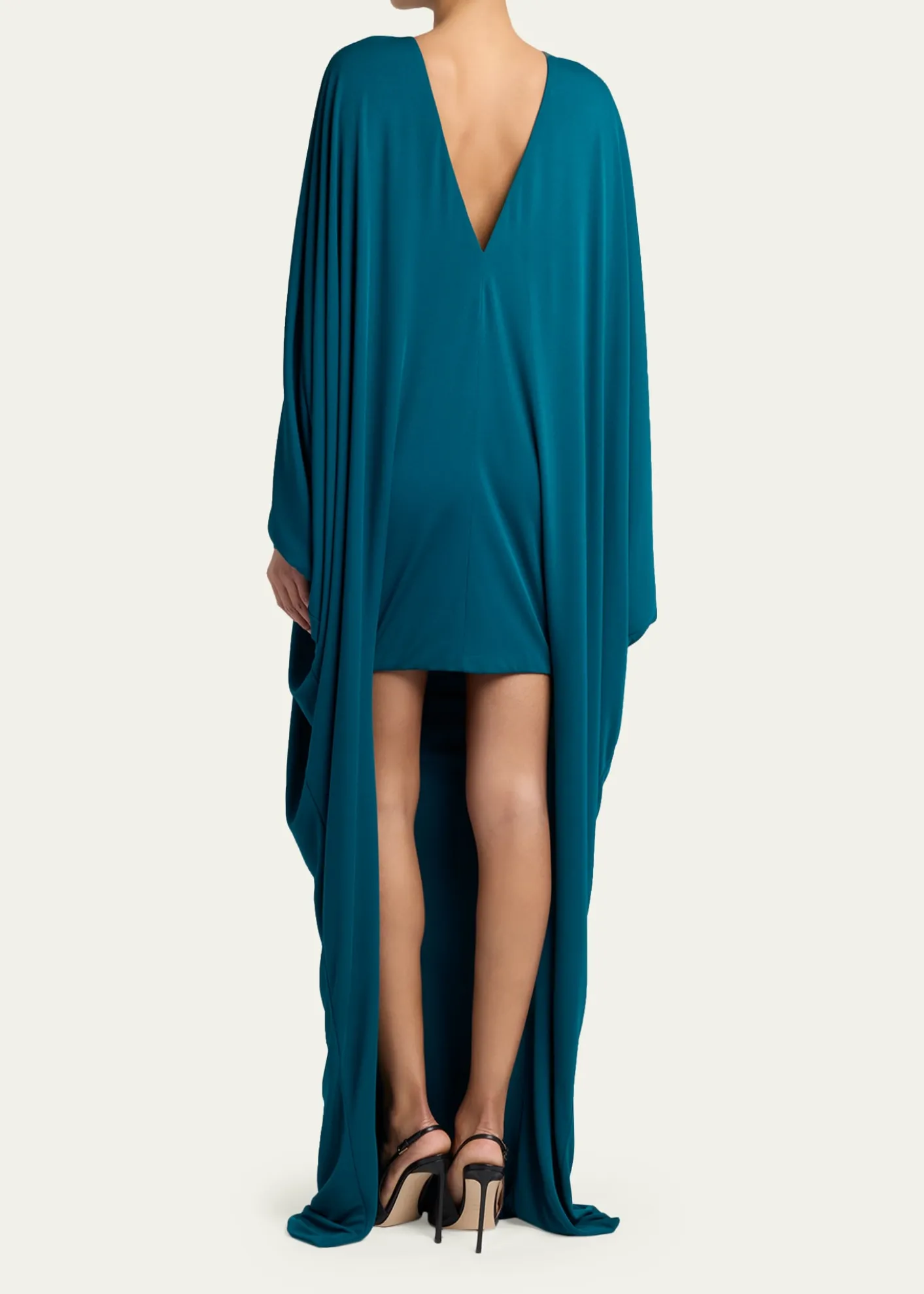 TOM FORDDraped Jersey High-Low Caftan Dress