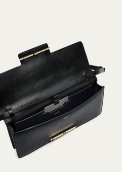 TOM FORDEast-West Supple Grain Leather Shoulder Bag