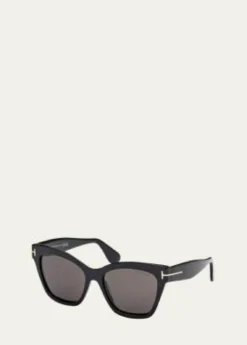 TOM FORDElvira Cat Eye Acetate Sunglasses