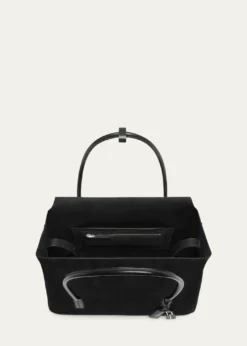 TOM FORDFlap-Top Suede Shoulder Bag
