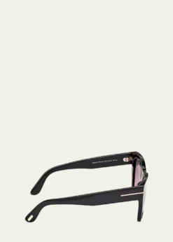 TOM FORDFlynn 55MM Square Sunglasses
