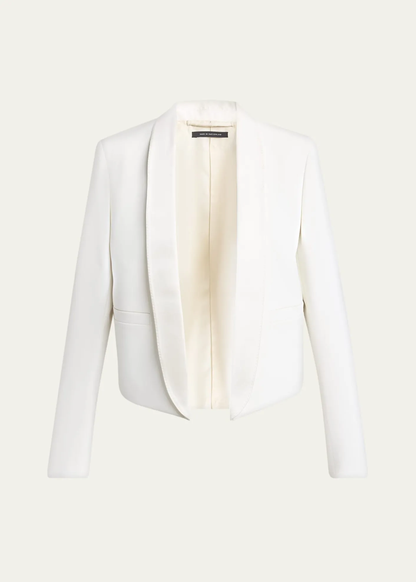 TOM FORDGrain De Poudre Crop Open Blazer