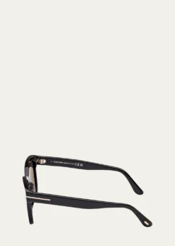 TOM FORDHaylay Acetate Rectangle Sunglasses