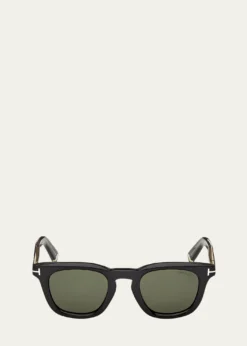 TOM FORDIcon 48mm Acetate Square Sunglasses