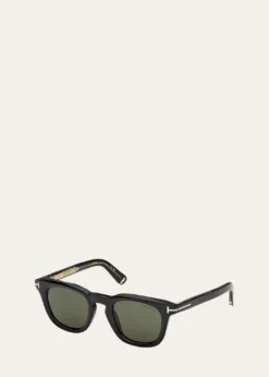 TOM FORDIcon 48mm Acetate Square Sunglasses