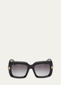 TOM FORDIcon 53mm Acetate Square Sunglasses