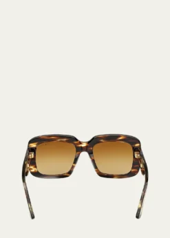 TOM FORDIcon 53mm Acetate Square Sunglasses