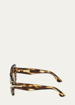 TOM FORDIcon 53mm Acetate Square Sunglasses