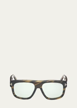 TOM FORDIcon T-Monogram Aviator Sunglasses