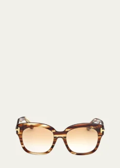 TOM FORDIcon T-Monogram Square Sunglasses