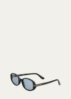 TOM FORDIggy 49mm Oval Sunglasses