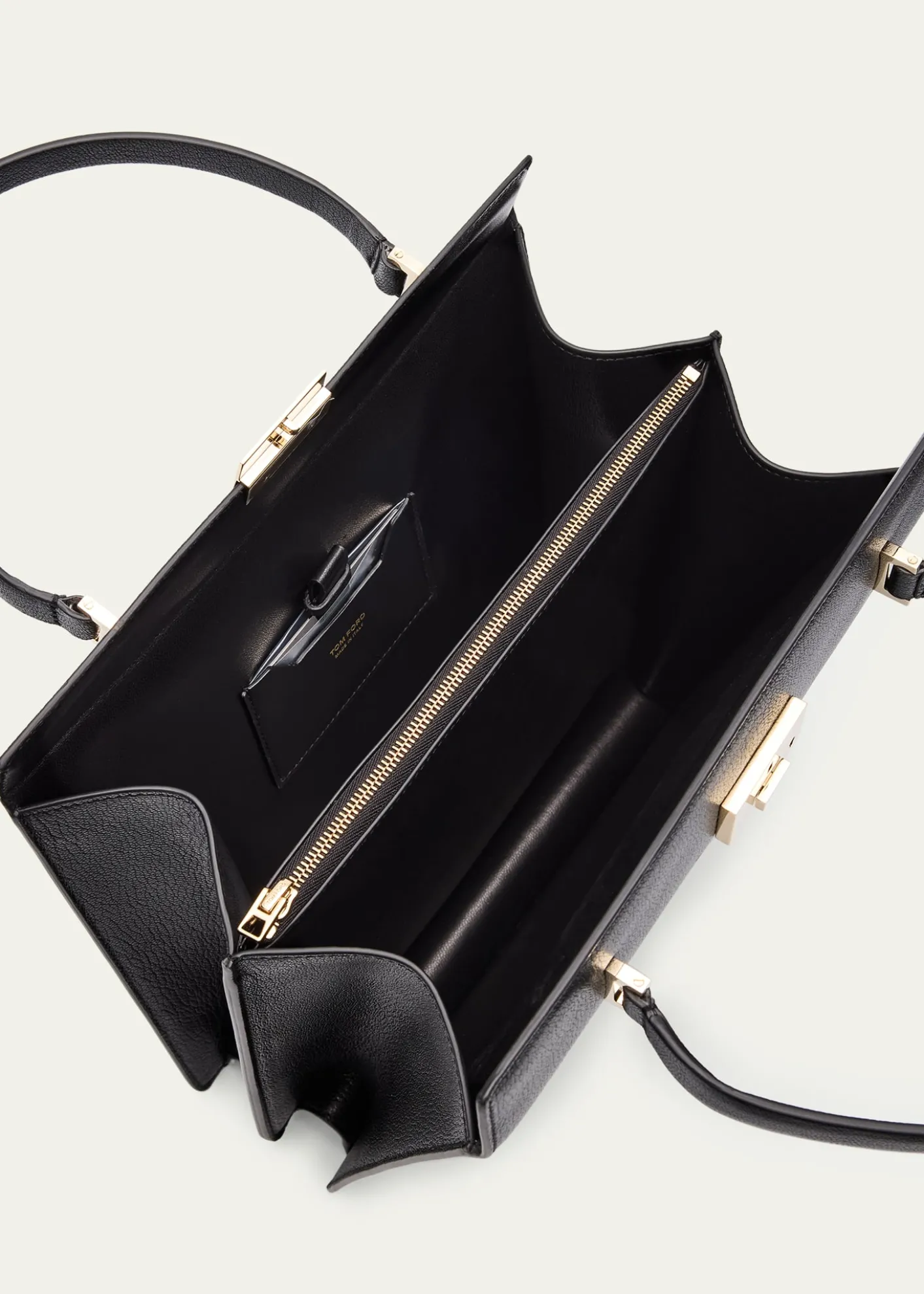 TOM FORDJean Top-Handle Bag in Supple Grain Leather