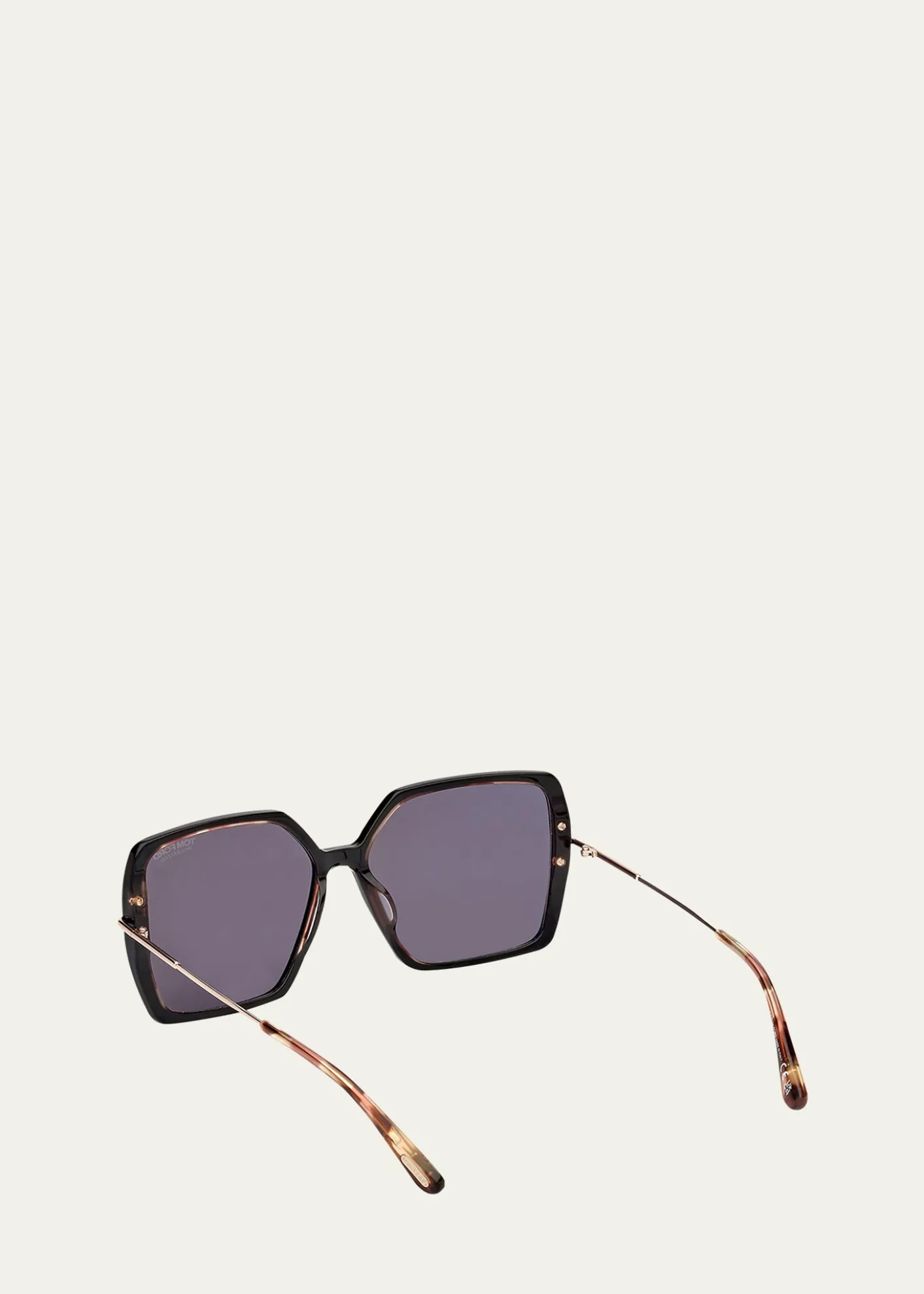 TOM FORDJoanna Acetate Butterfly Sunglasses