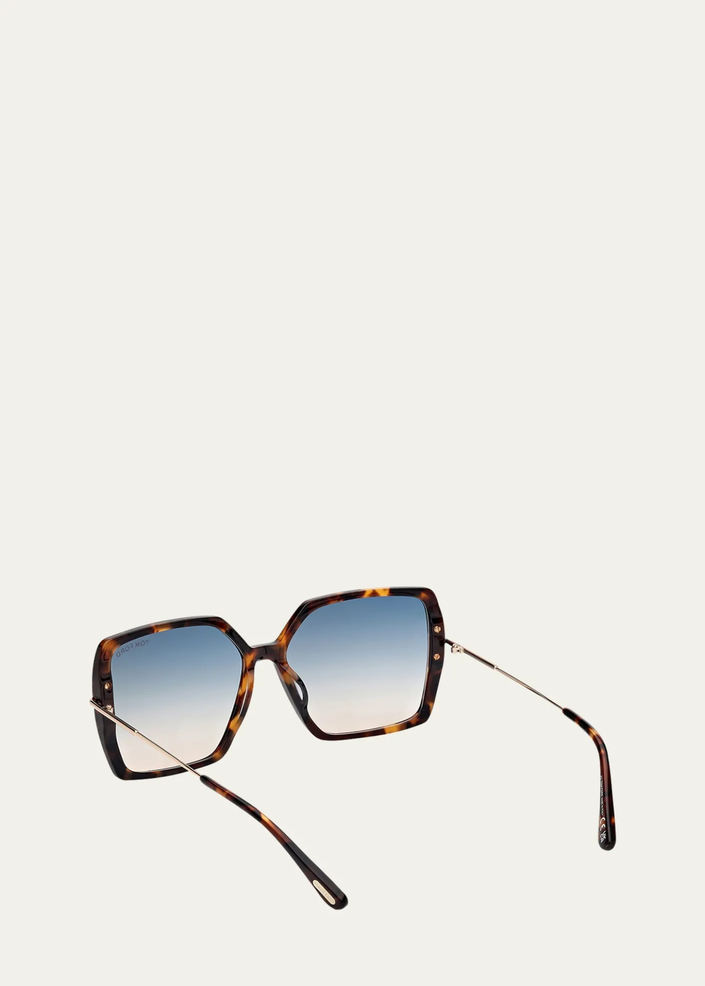 TOM FORDJoanna Square Acetate Sunglasses