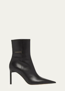TOM FORDJulianne T Detail Soft Calf Leather Booties