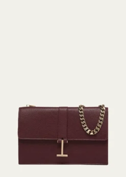 TOM FORDKara Mini Leather Hanging T Crossbody Bag