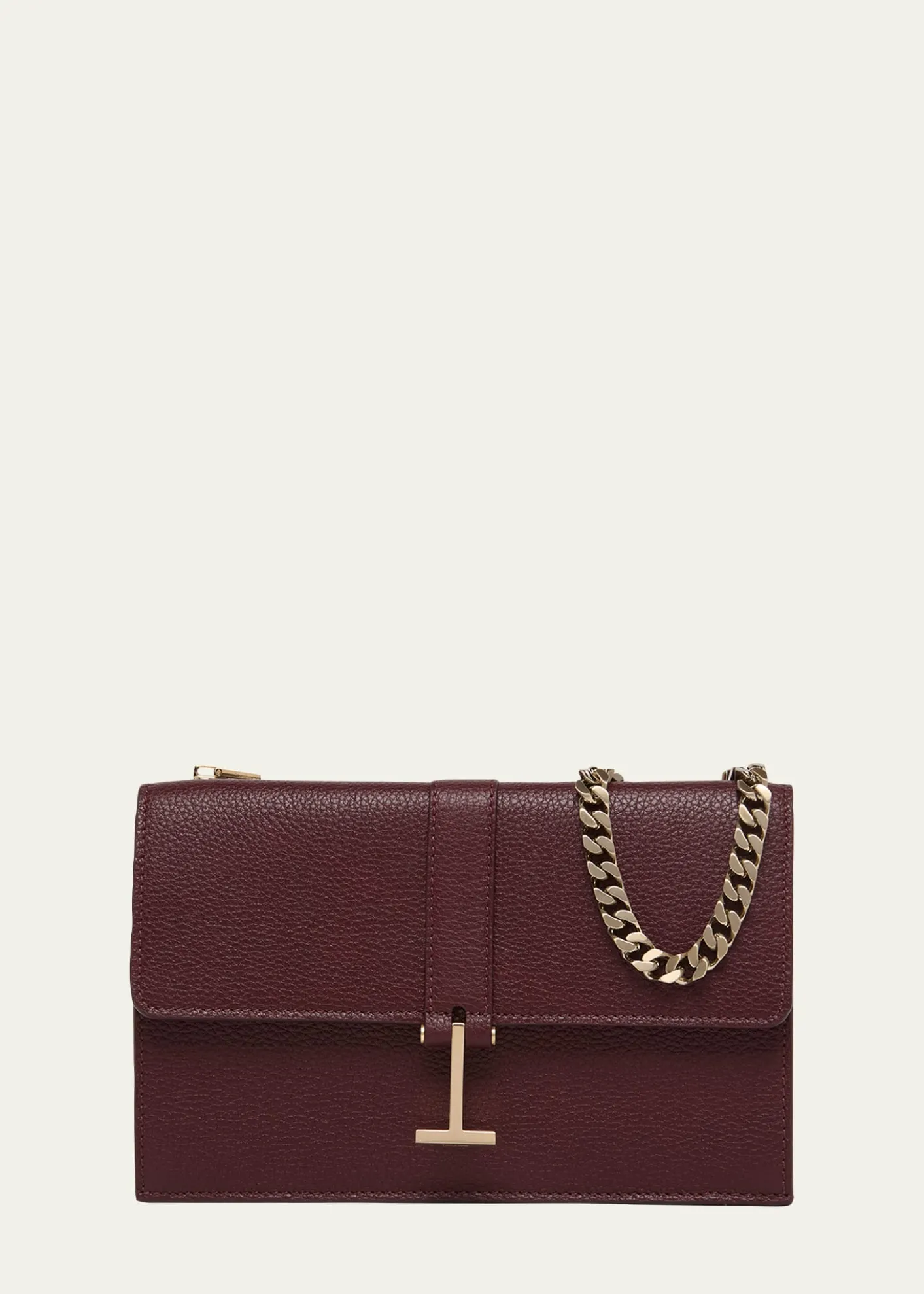 TOM FORDKara Mini Leather Hanging T Crossbody Bag