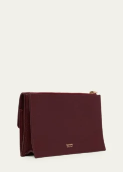 TOM FORDKara Mini Leather Hanging T Crossbody Bag