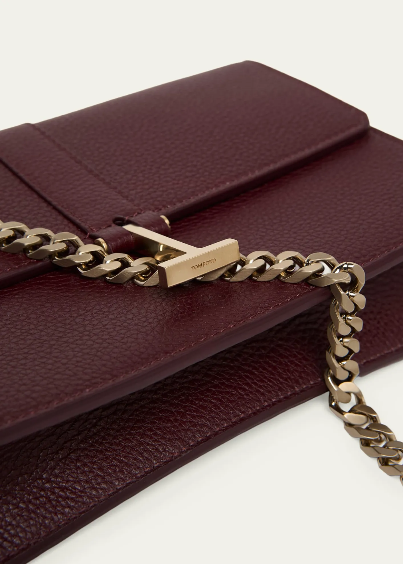 TOM FORDKara Mini Leather Hanging T Crossbody Bag