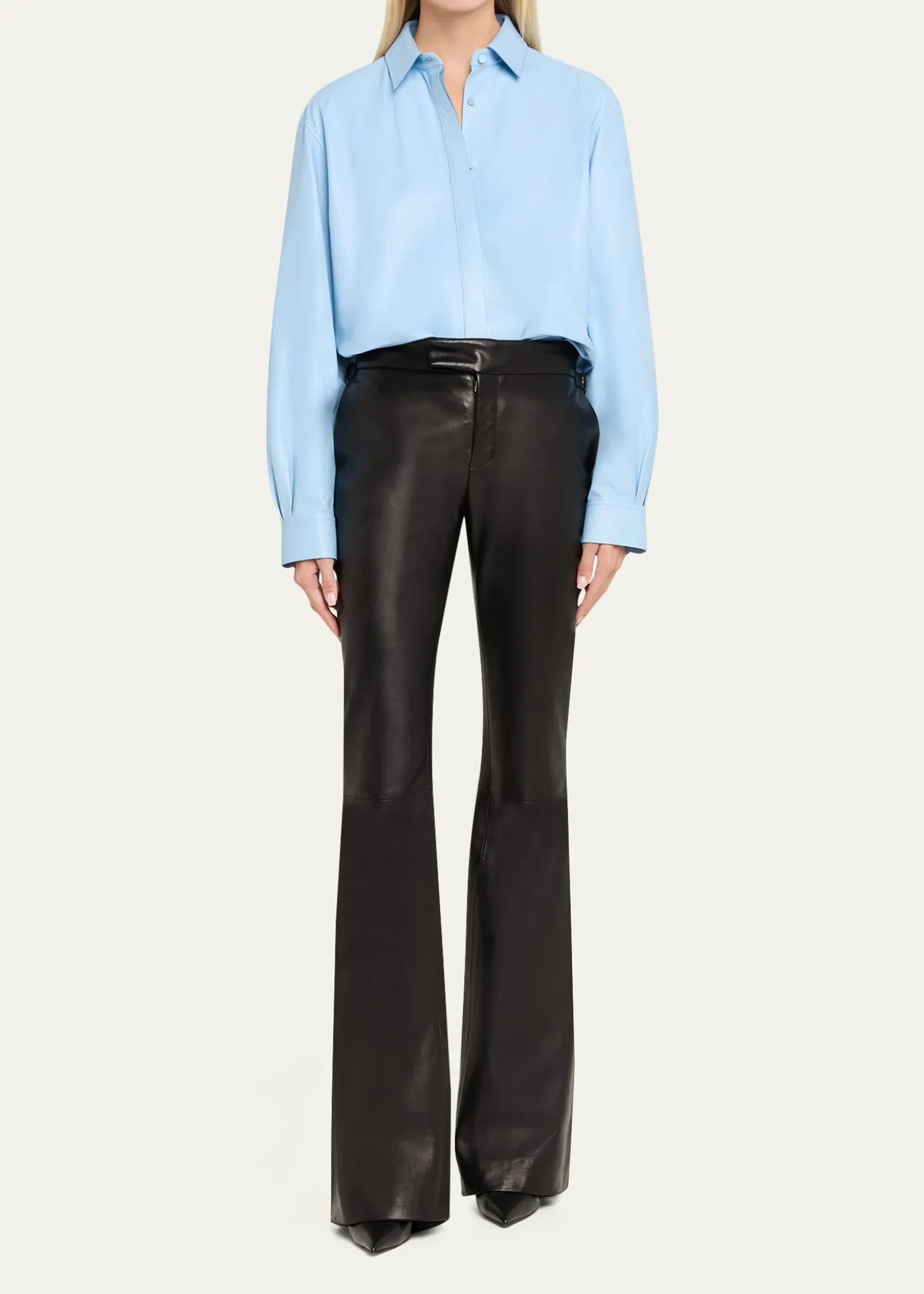 TOM FORDLeather Shirt Jacket