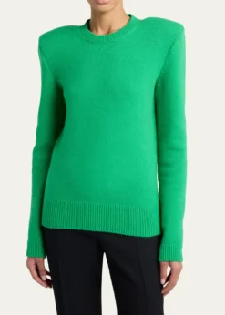 TOM FORDLong-Sleeve Cotton Crewneck Sweater