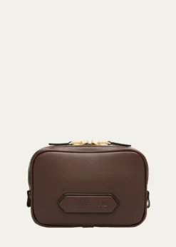 TOM FORDMen's Alexander Leather North/South Crossbody Bag