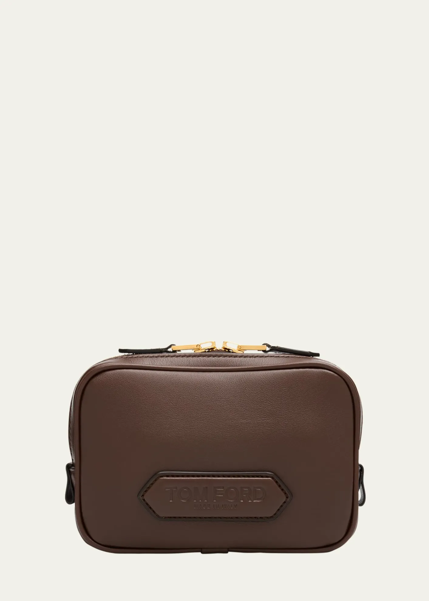 TOM FORDMen's Alexander Leather North/South Crossbody Bag