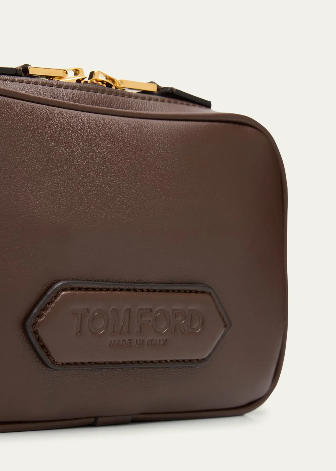 TOM FORDMen's Alexander Leather North/South Crossbody Bag