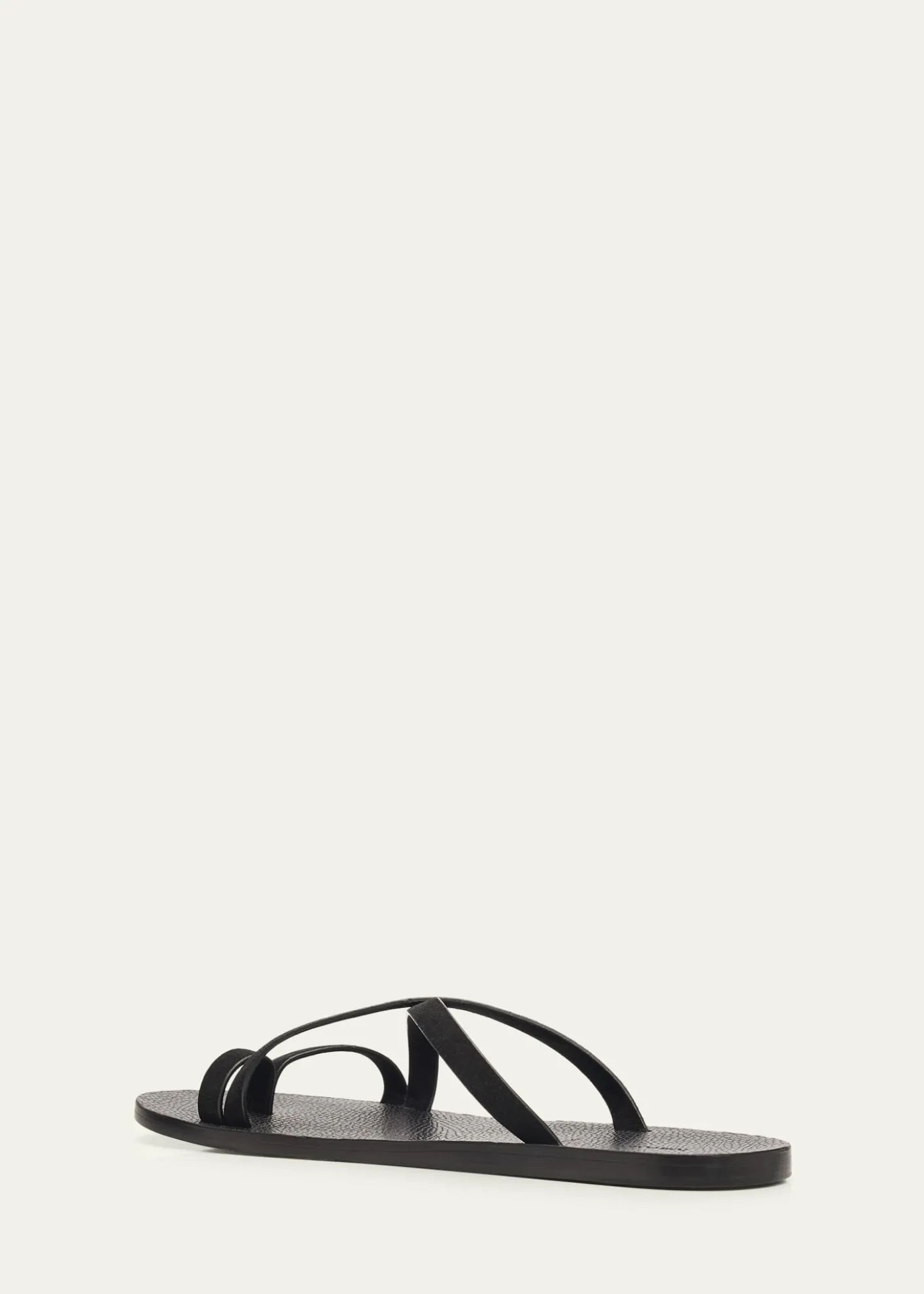 TOM FORDMen's Alfred Suede & Leather Toe-Ring Sandals