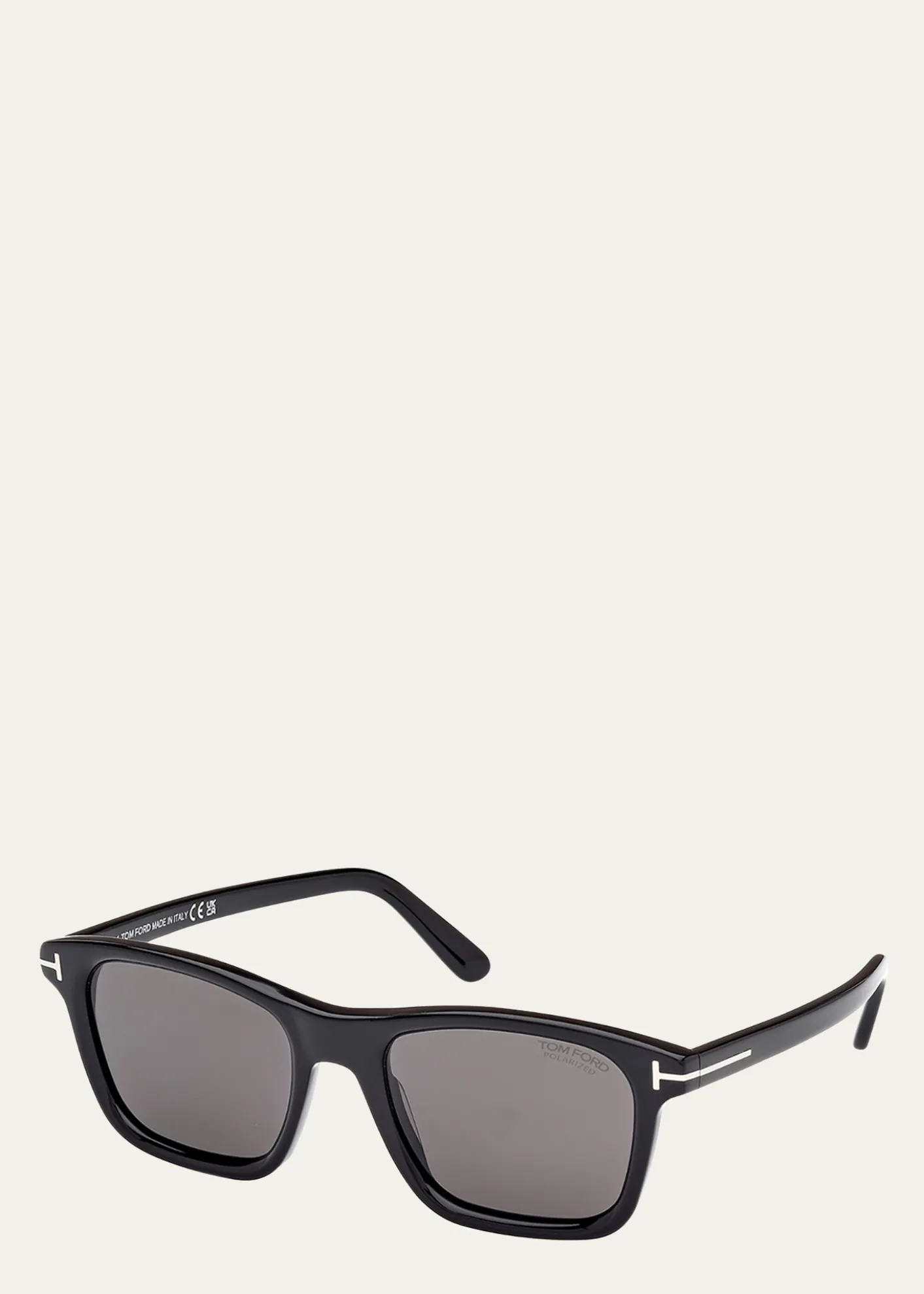 TOM FORDMen's Barron Acetate Square Sunglasses