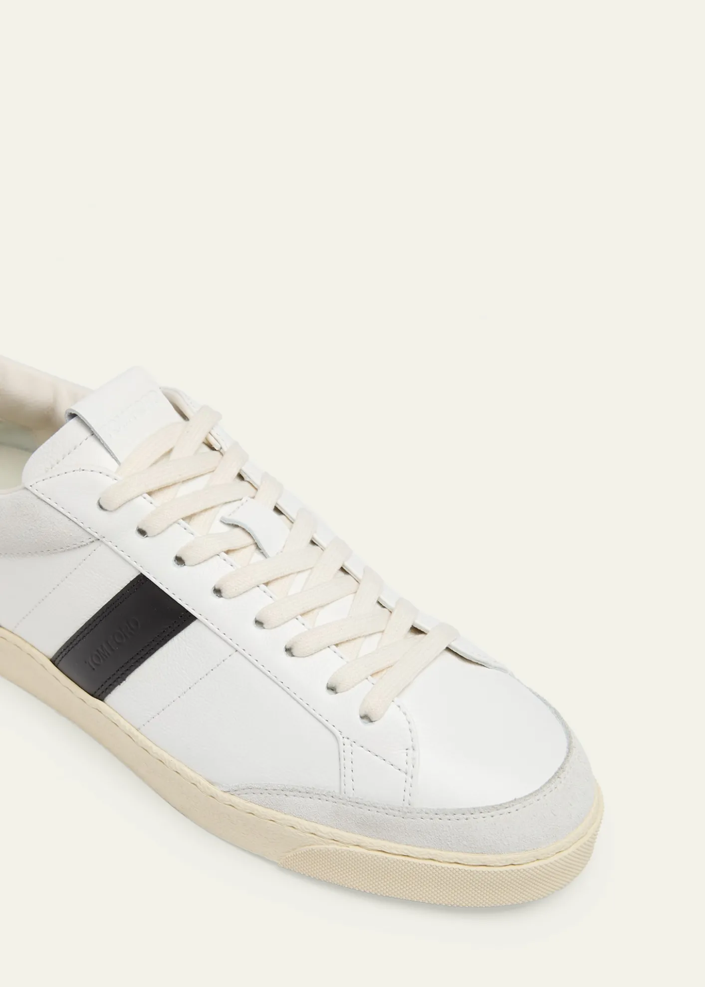 TOM FORDMen's Blake Leather Low-Top Sneakers