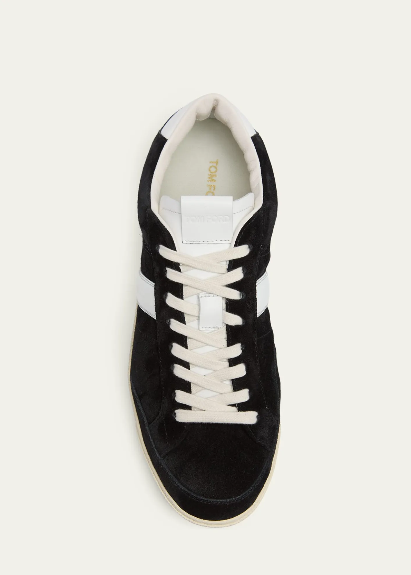 TOM FORDMen's Blake Suede Low-Top Sneakers