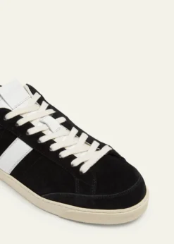 TOM FORDMen's Blake Suede Low-Top Sneakers