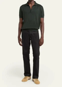 TOM FORDMen's Brook Suede Low-Top Sneakers