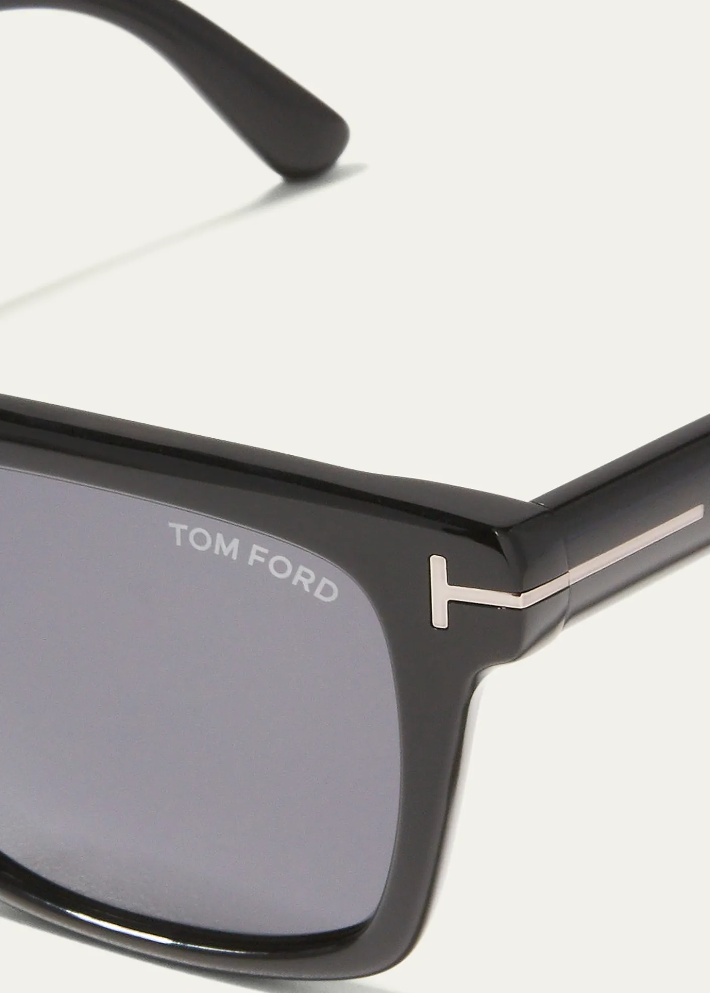 TOM FORDMen's Buckley-02 Square Acetate Sunglasses