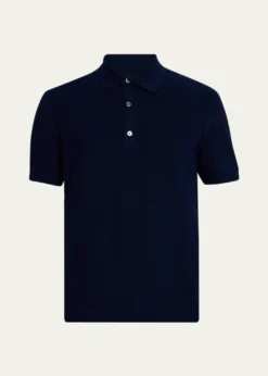 TOM FORDMen's Classic-Fit Cotton Pique Polo Shirt