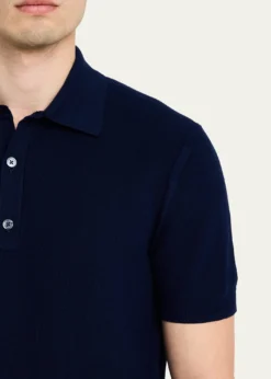 TOM FORDMen's Classic-Fit Cotton Pique Polo Shirt