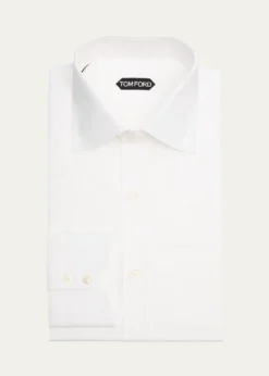 TOM FORDMen's Classic-Fit Cotton Dress Shirt