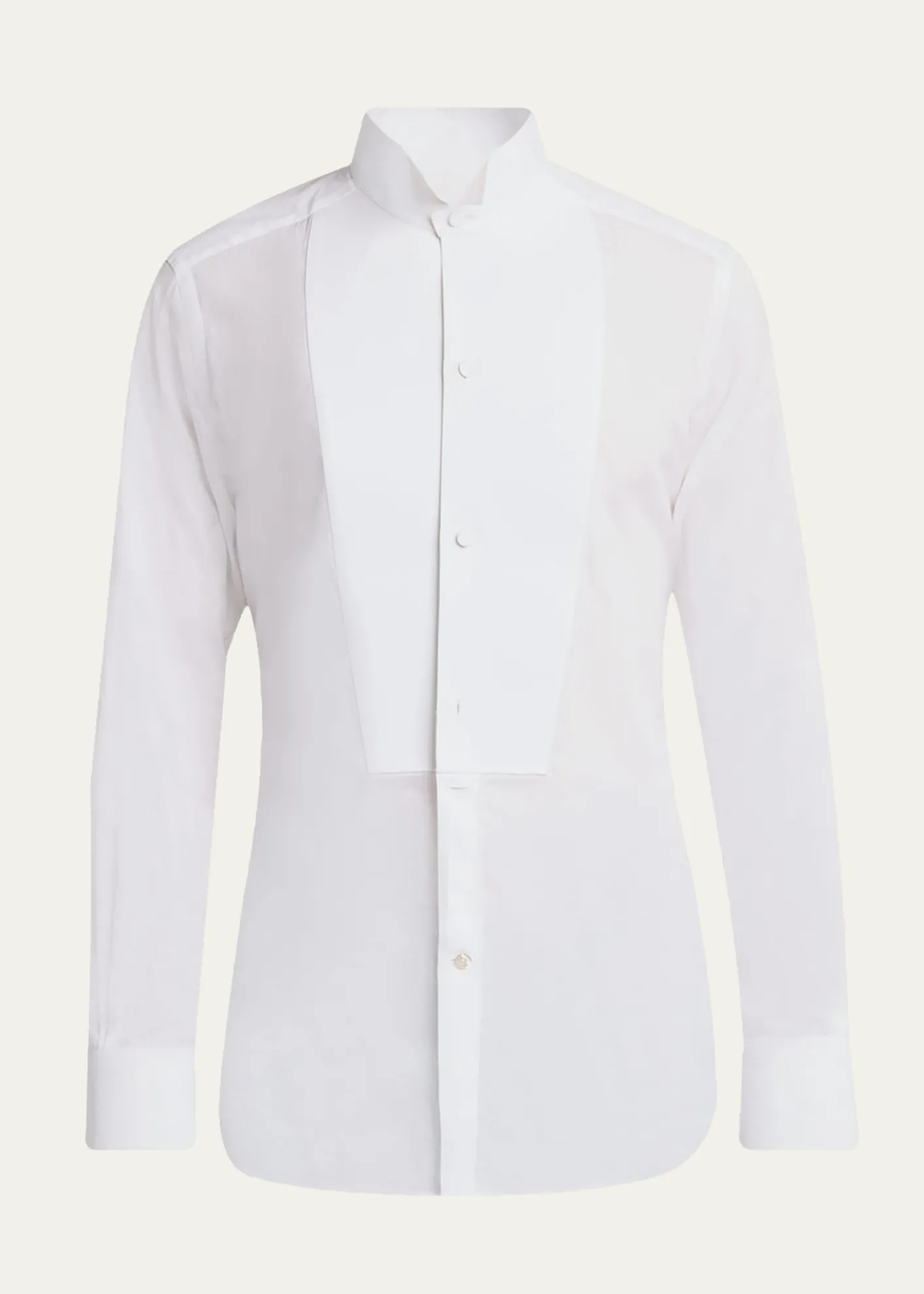 TOM FORDMen's Cocktail Voile Slim-Fit Dress Shirt