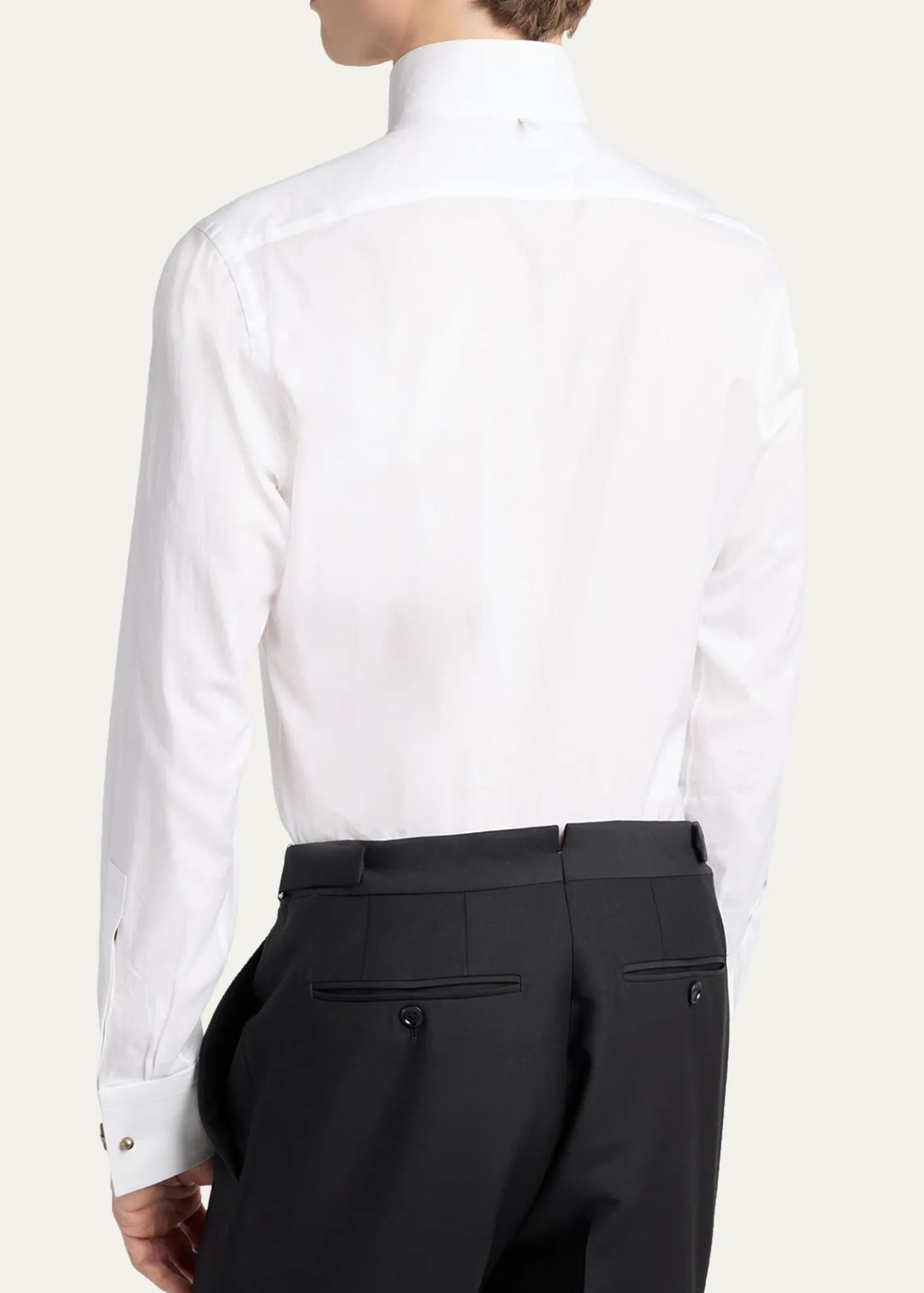 TOM FORDMen's Cocktail Voile Slim-Fit Dress Shirt