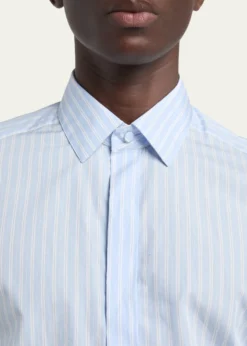 TOM FORDMen's Cotton Multi-Stripe French Cuff Sport Shirt