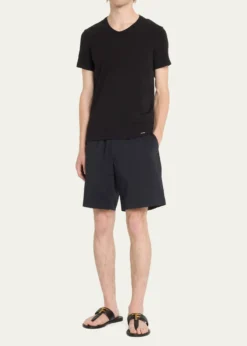 TOM FORDMen's Cotton Stretch Jersey T-shirt