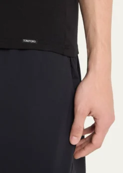 TOM FORDMen's Cotton Stretch Jersey T-shirt