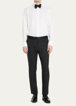 TOM FORDMen's Elkan Patent Leather Oxfords