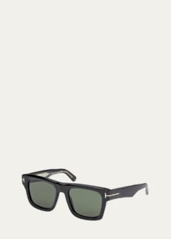 TOM FORDMen's FT1200M Acetate Square Sunglasses