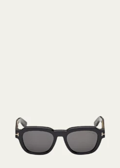 TOM FORDMen's Icon Collection Acetate Square Sunglasses