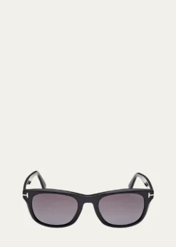 TOM FORDMen's Kendal Square Acetate Sunglasses