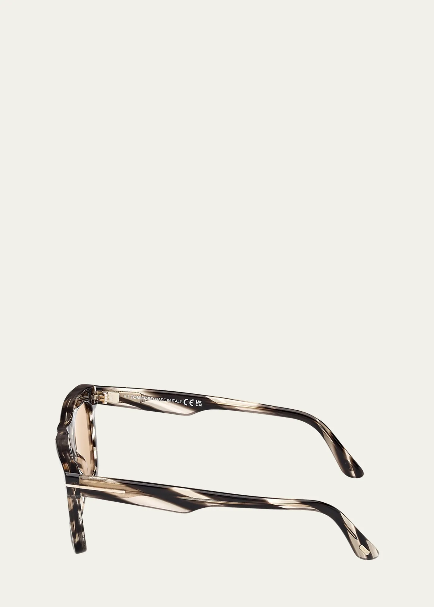 TOM FORDMen's Lelio Acetate Square Sunglasses