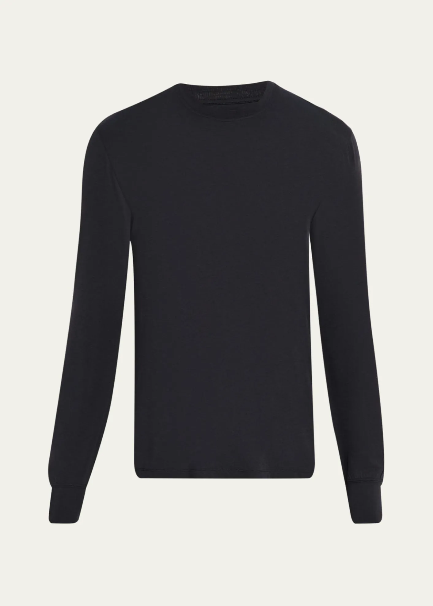 TOM FORDMen's Lyocell and Cotton Long-Sleeve T-Shirt
