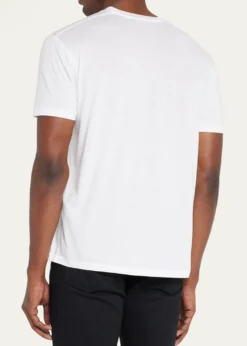 TOM FORDMen's Lyocell-Cotton Crewneck T-Shirt